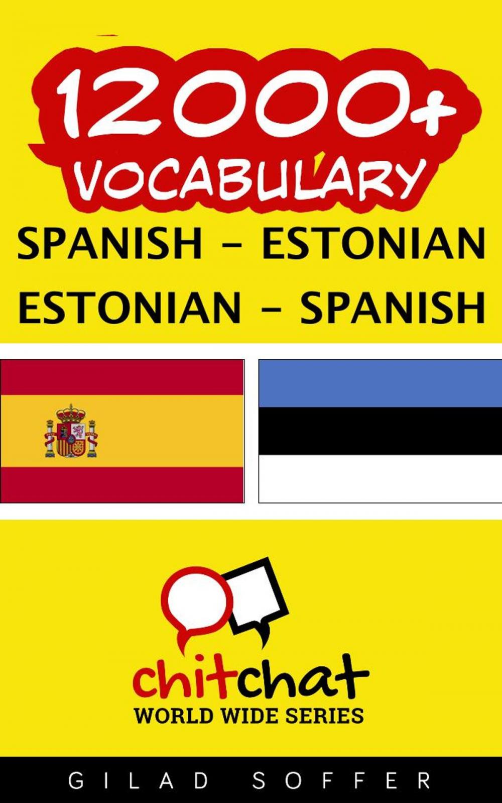 Big bigCover of 12000+ Vocabulary Spanish - Estonian