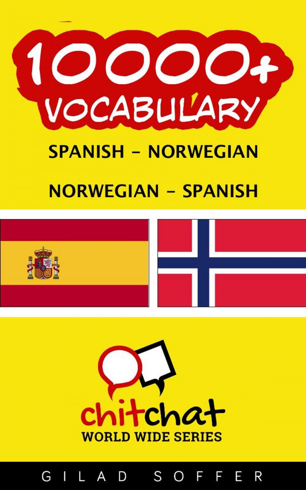 Big bigCover of 10000+ Vocabulary Spanish - Norwegian