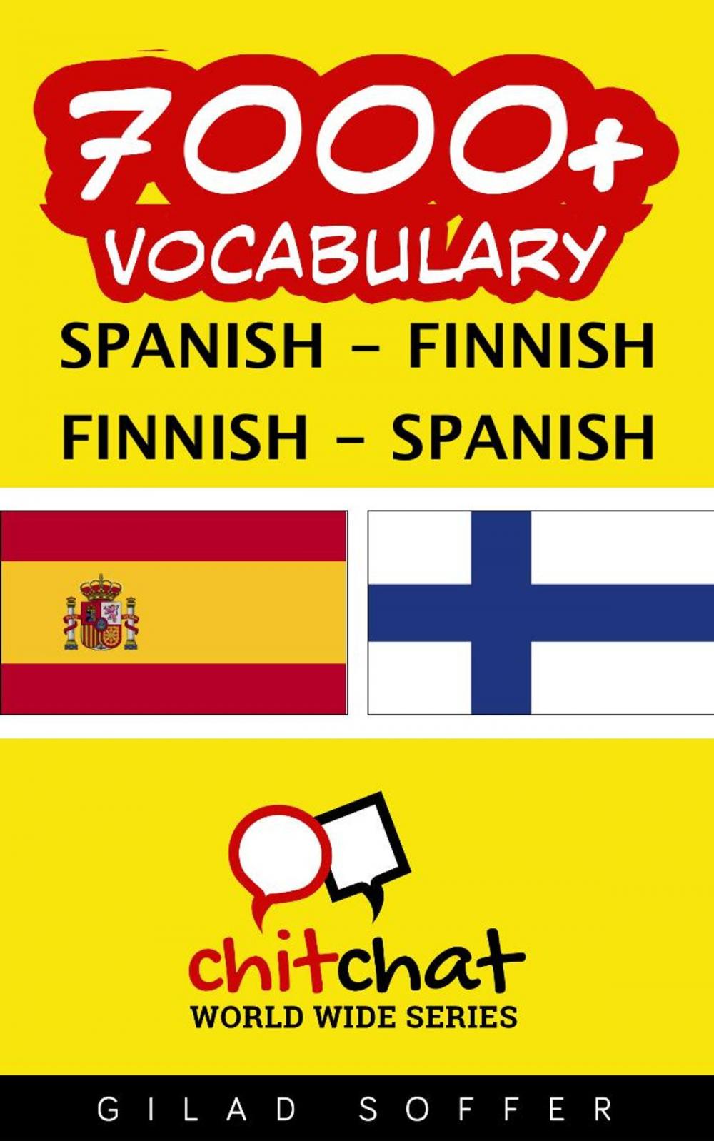 Big bigCover of 7000+ Vocabulary Spanish - Finnish