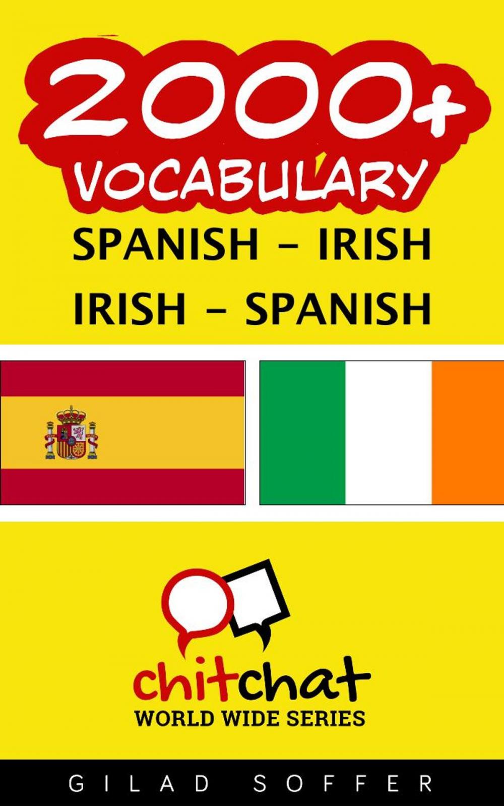 Big bigCover of 2000+ Vocabulary Spanish - Irish