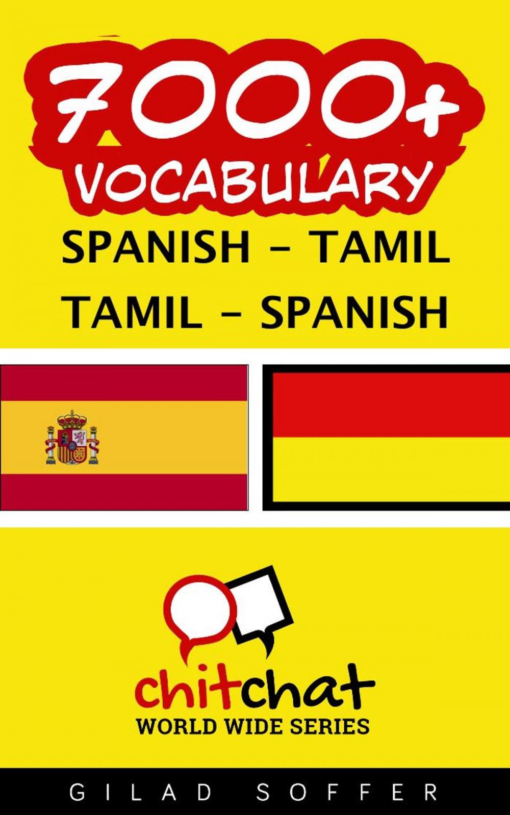 Big bigCover of 7000+ Vocabulary Spanish - Tamil