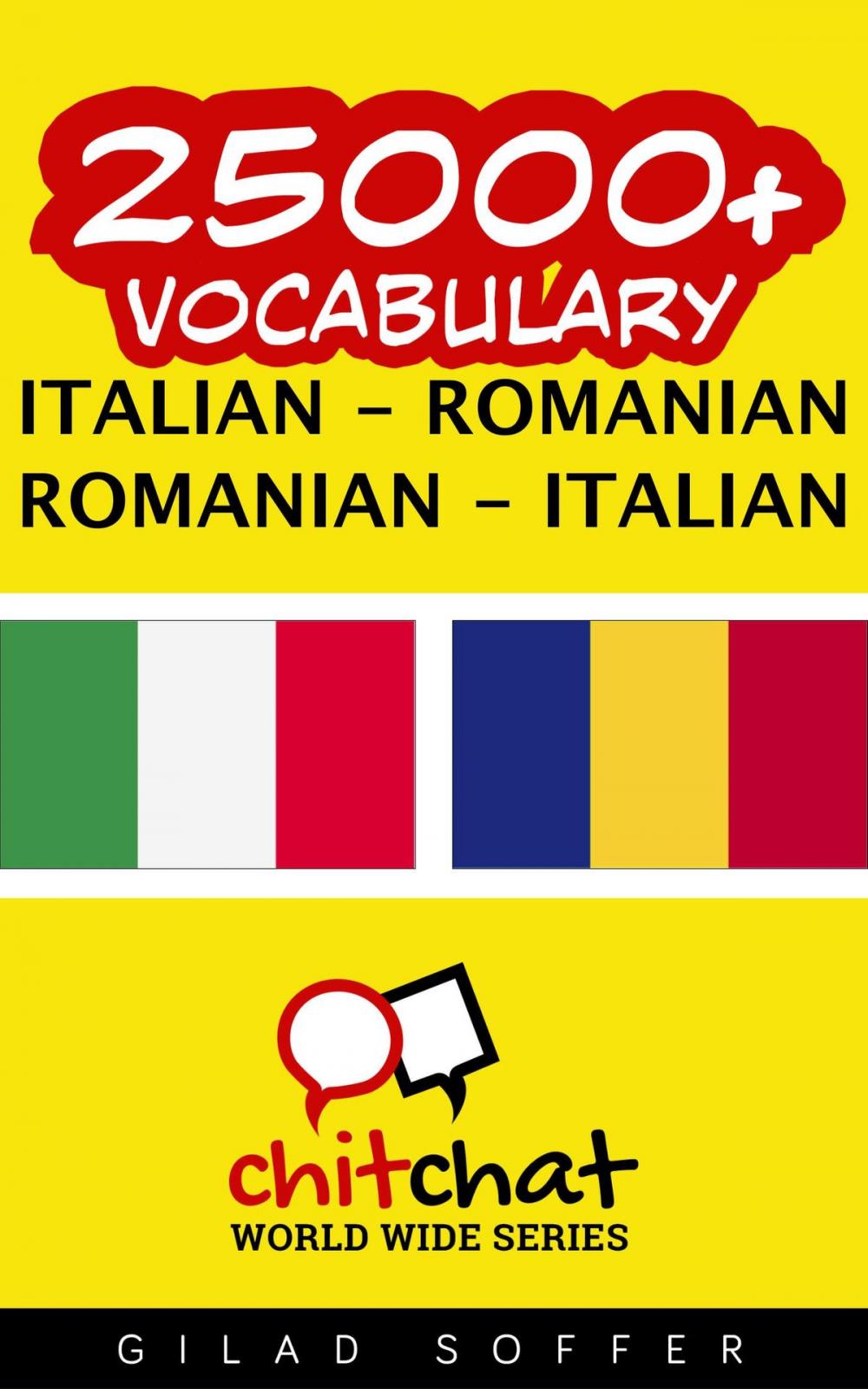 Big bigCover of 25000+ Vocabulary Italian - Romanian