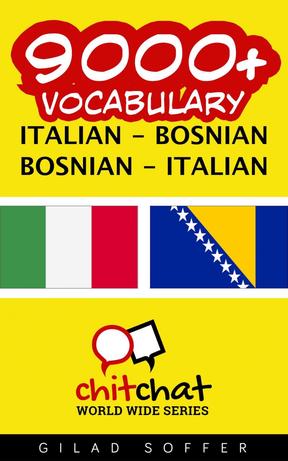 Big bigCover of 9000+ Vocabulary Italian - Bosnian