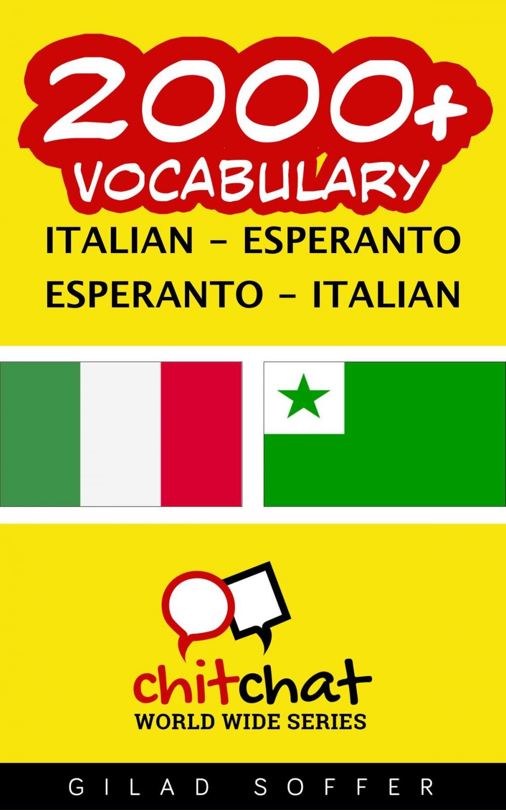 Big bigCover of 2000+ Vocabulary Italian - Esperanto