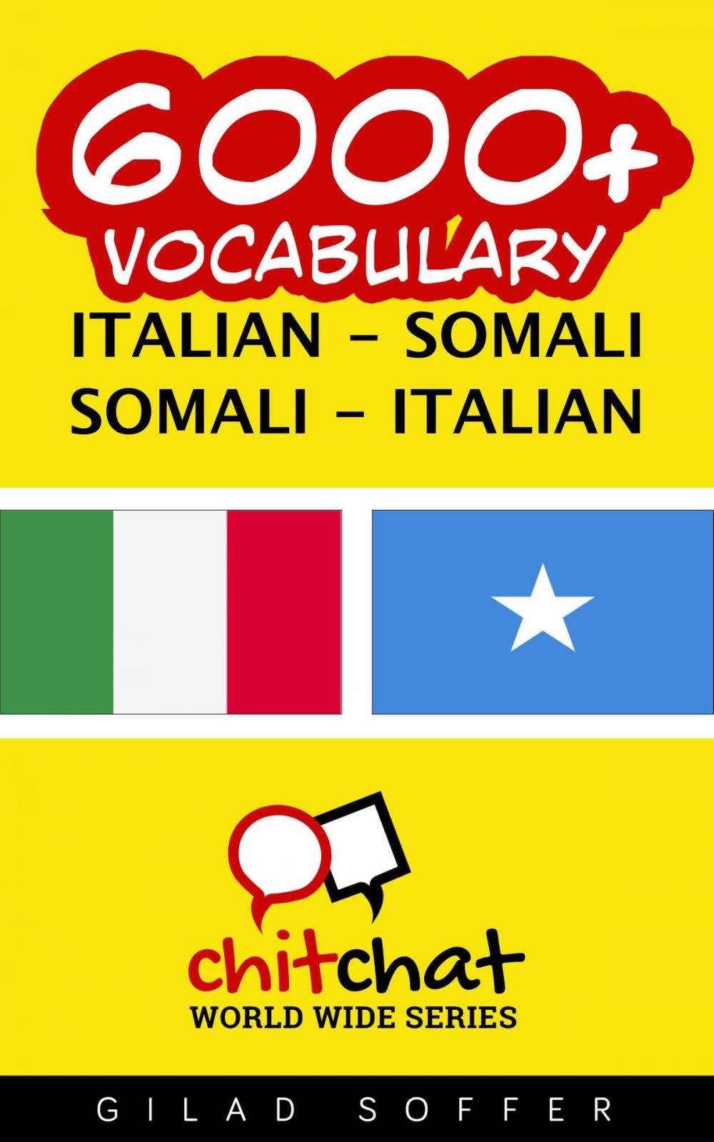 Big bigCover of 6000+ Vocabulary Italian - Somali