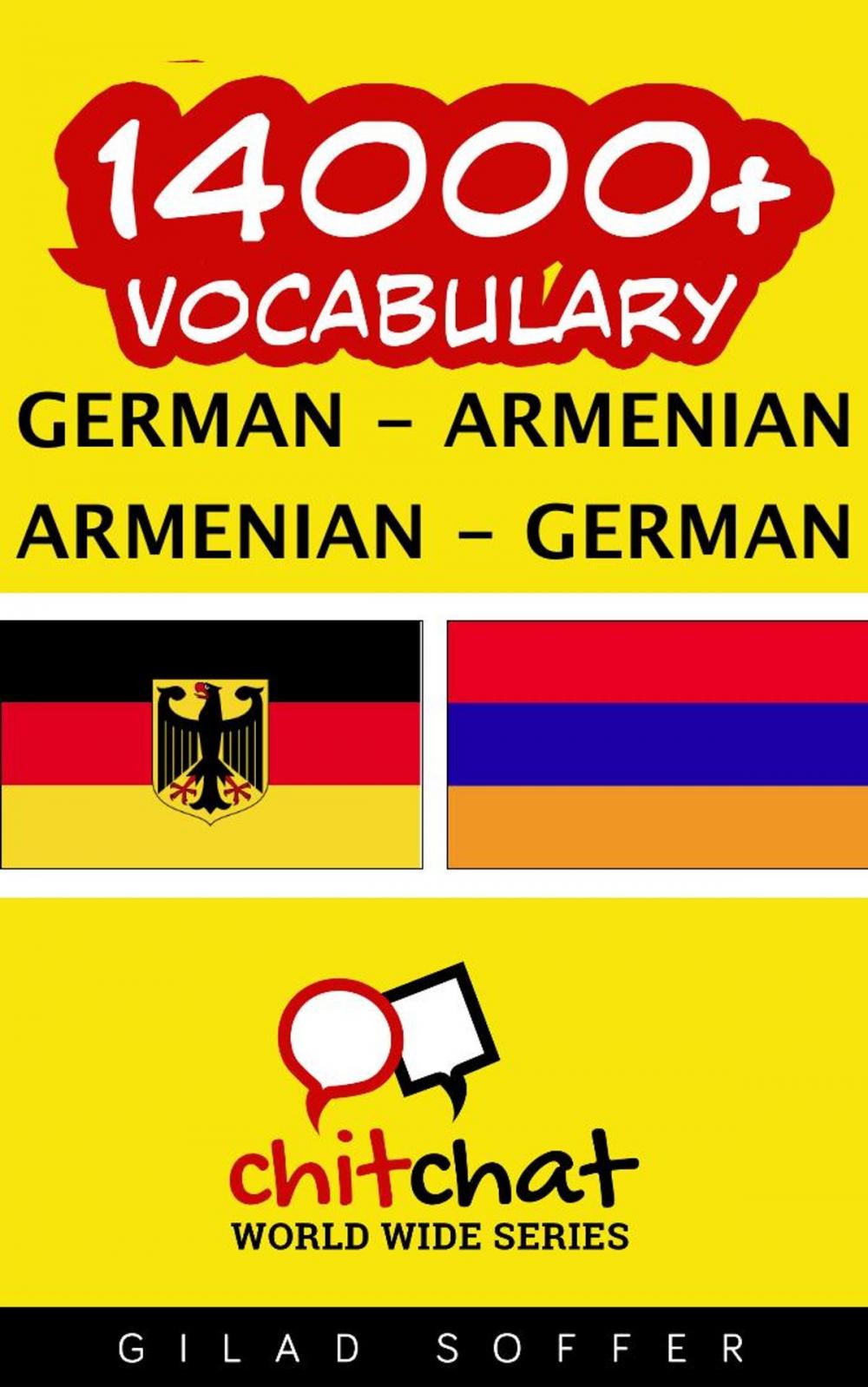 Big bigCover of 14000+ Vocabulary German - Armenian