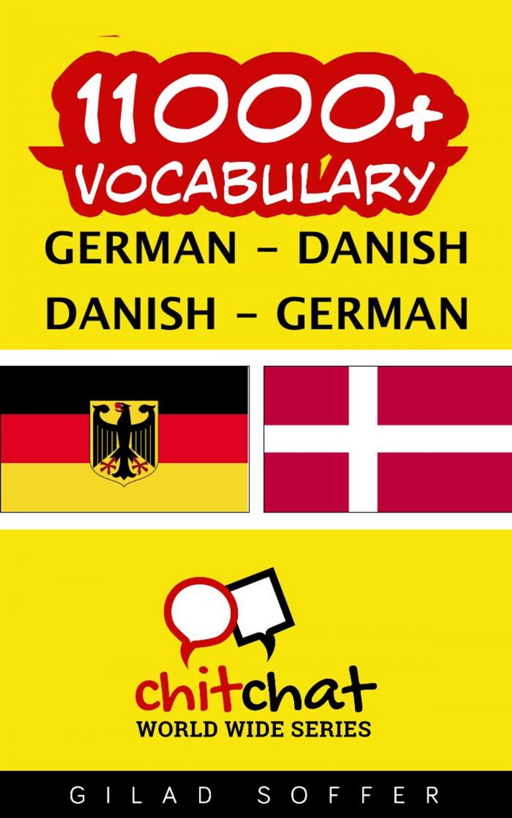 Big bigCover of 11000+ Vocabulary German - Danish