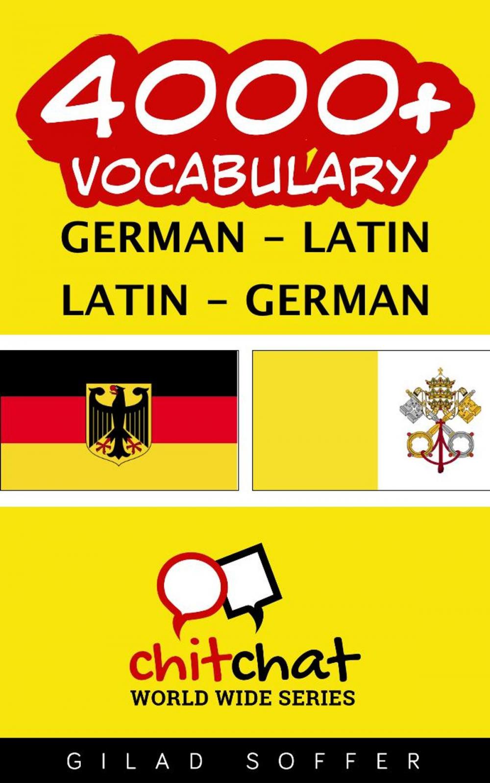 Big bigCover of 4000+ Vocabulary German - Latin