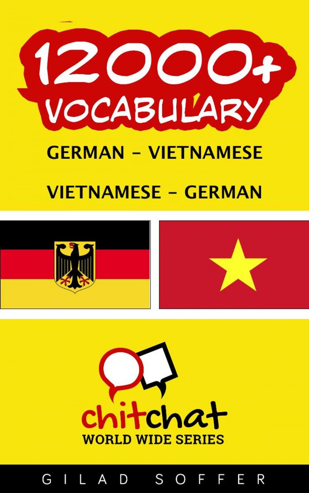 Big bigCover of 12000+ Vocabulary German - Vietnamese