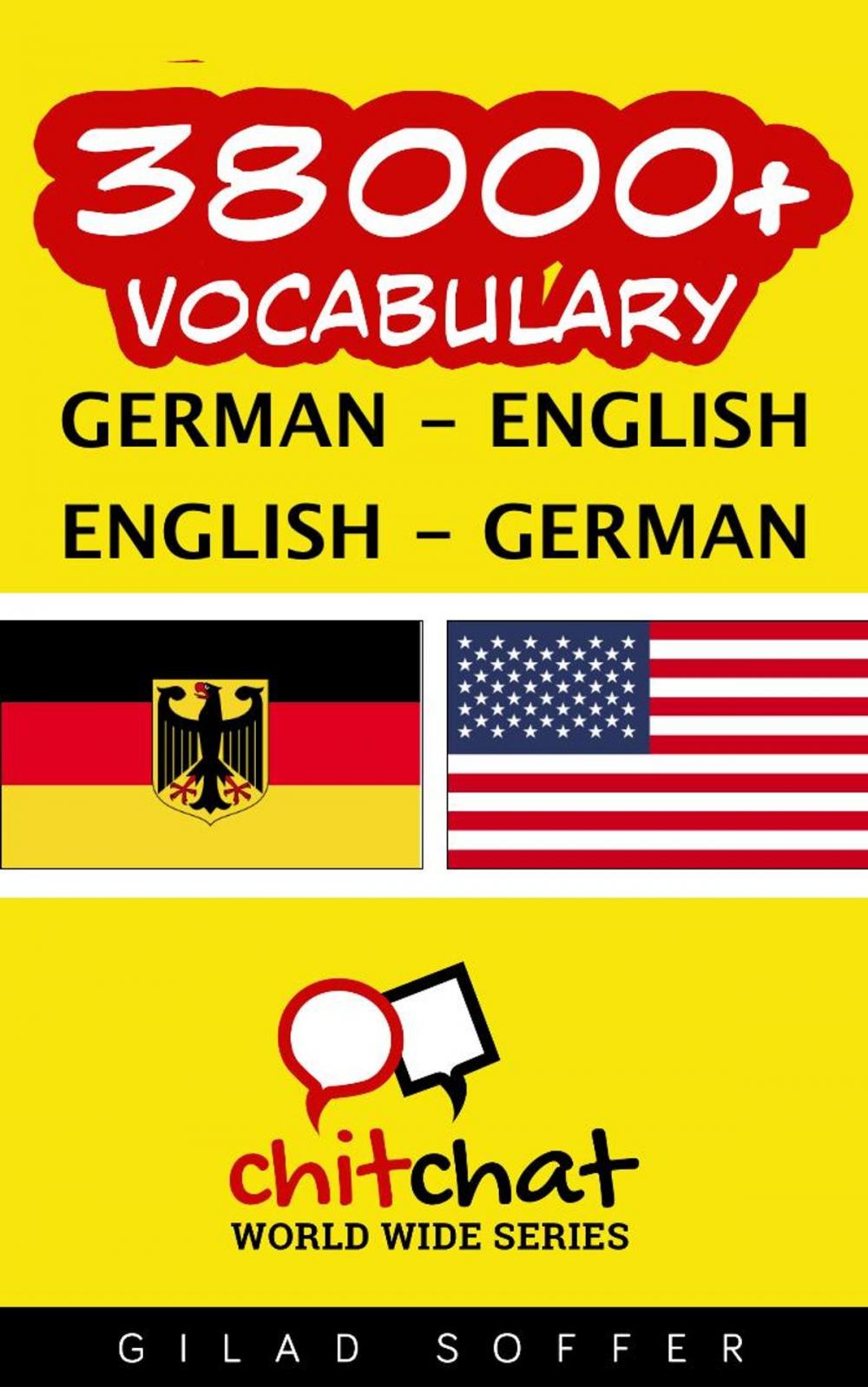 Big bigCover of 38000+ Vocabulary German - English