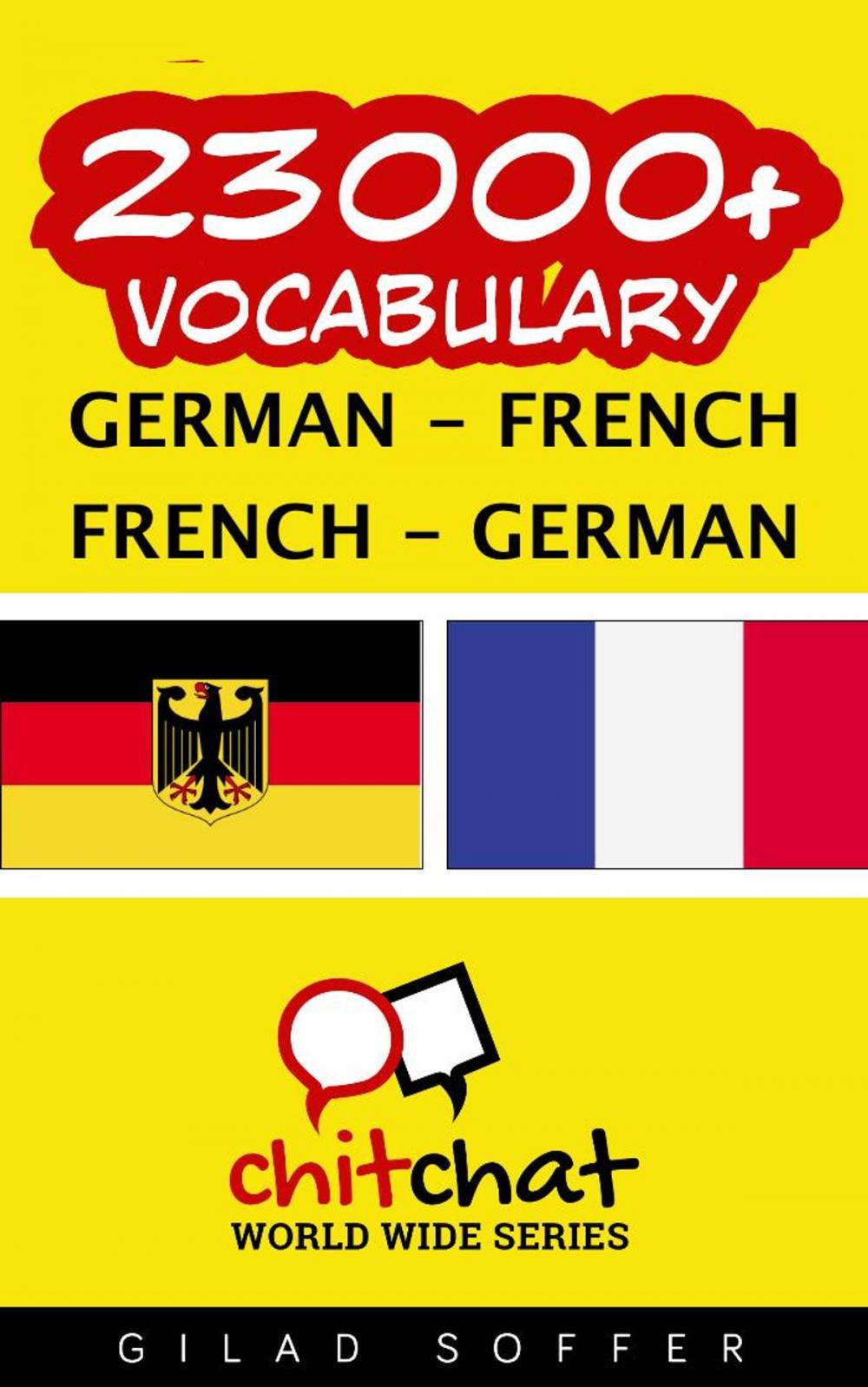 Big bigCover of 23000+ Vocabulary German - French