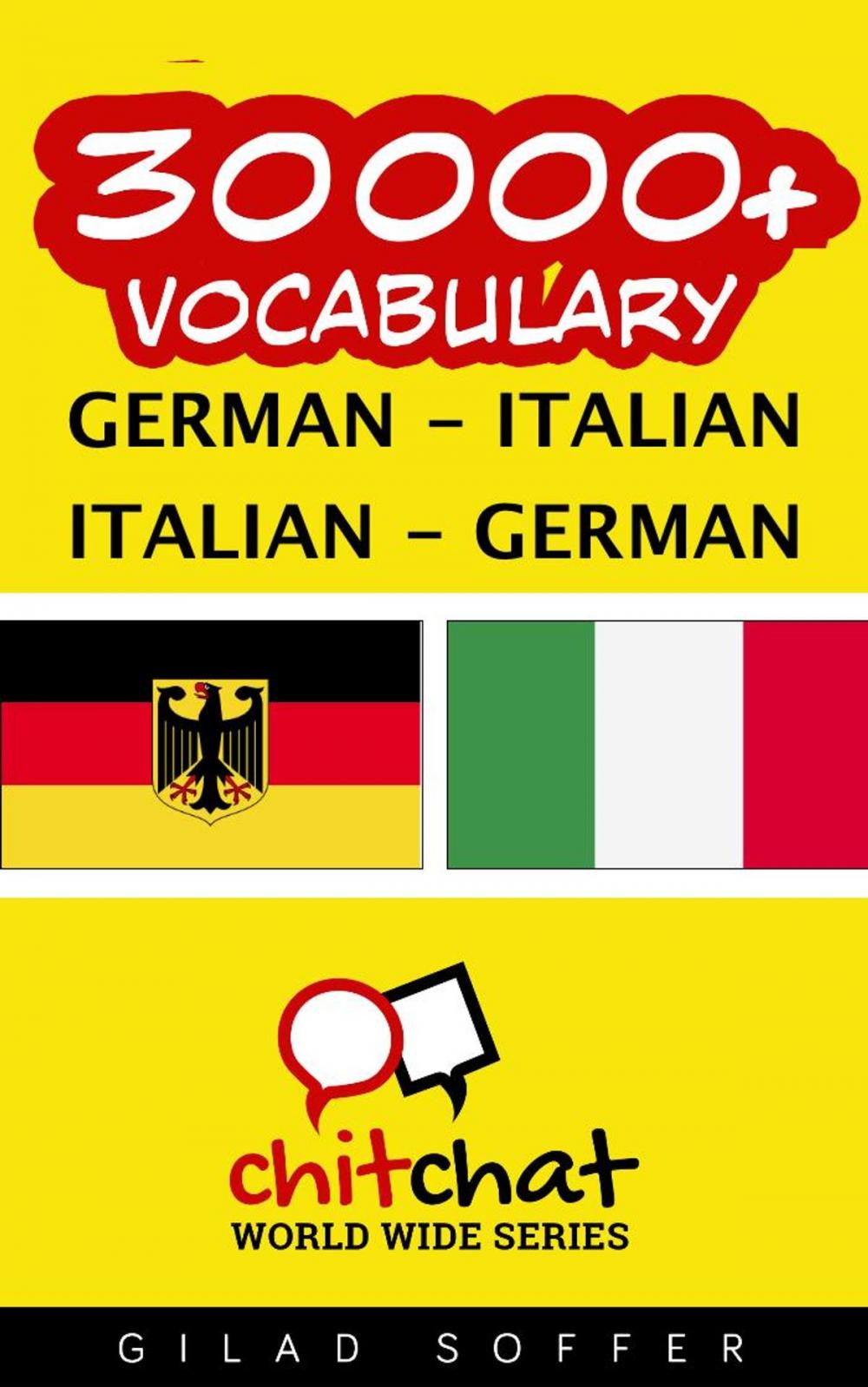 Big bigCover of 30000+ Vocabulary German - Italian