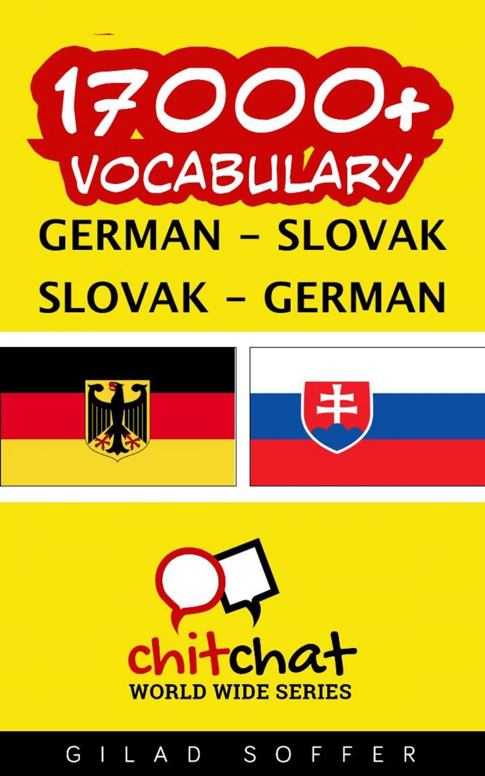 Big bigCover of 17000+ Vocabulary German - Slovak