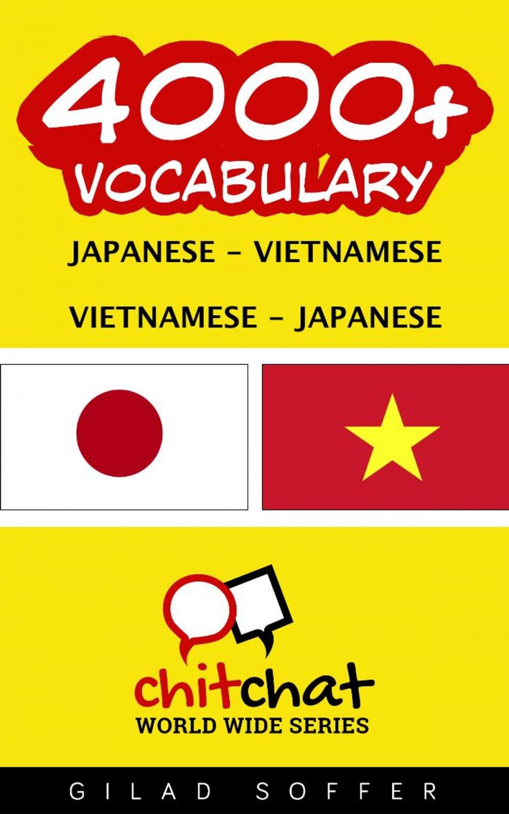 Big bigCover of 4000+ Vocabulary Japanese - Vietnamese