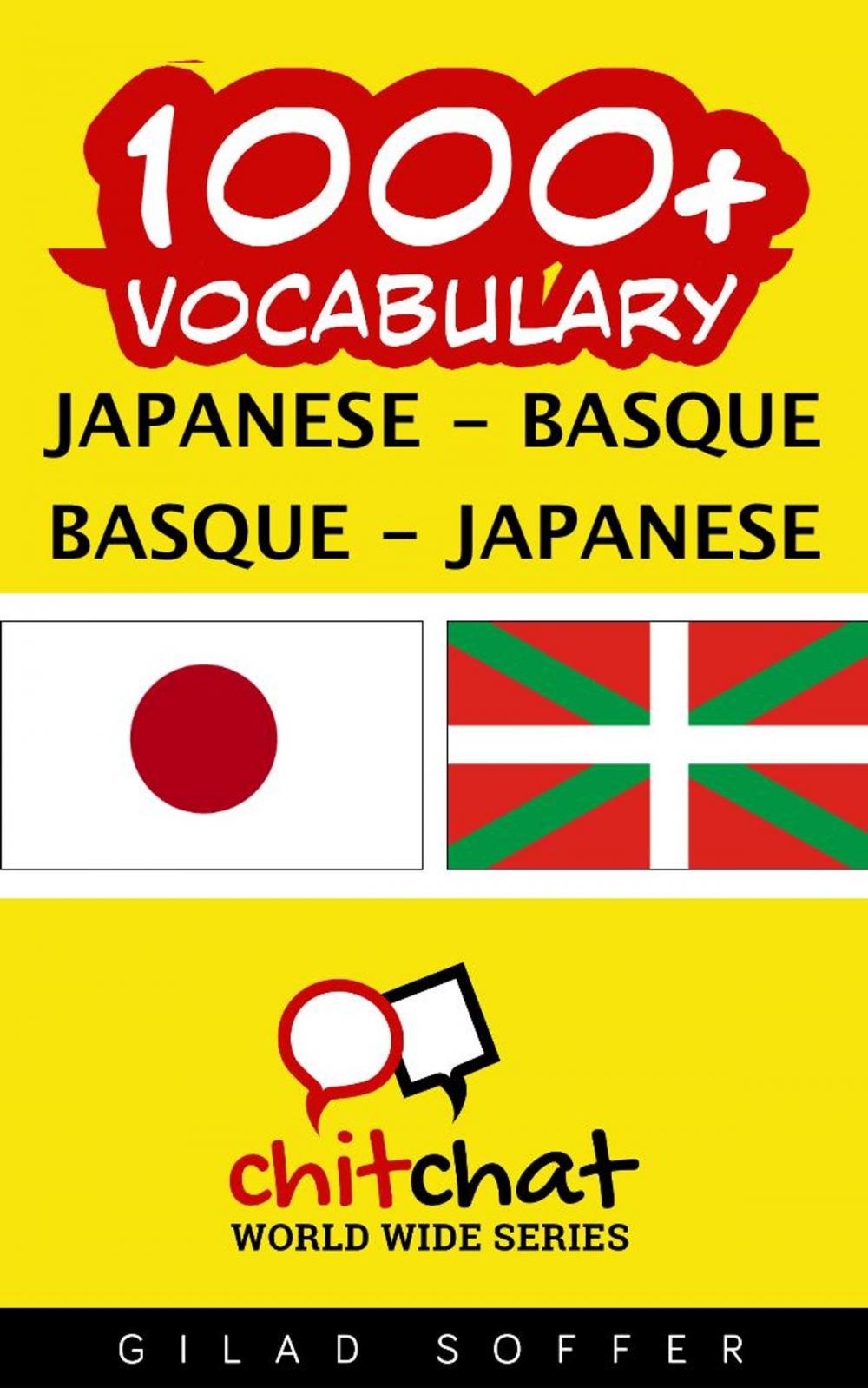 Big bigCover of 1000+ Vocabulary Japanese - Basque