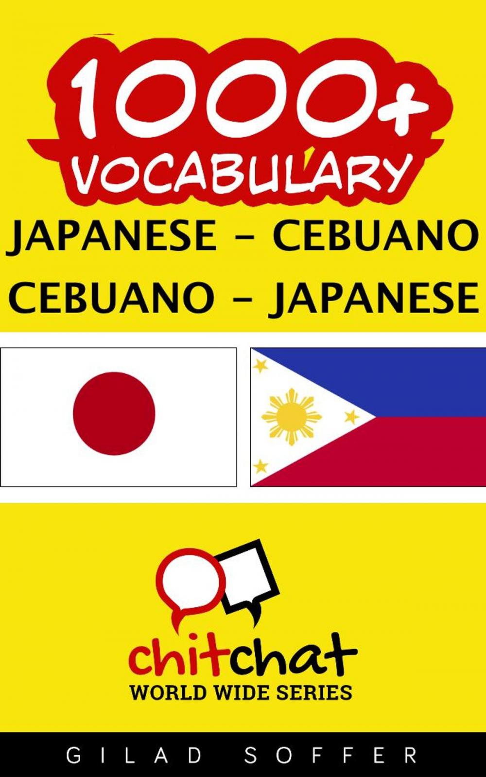 Big bigCover of 1000+ Vocabulary Japanese - Cebuano