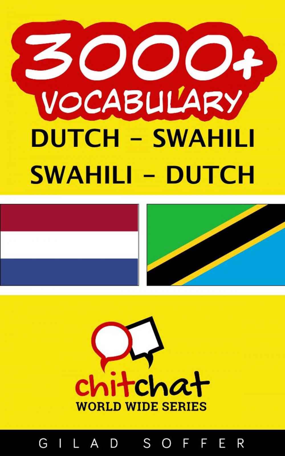 Big bigCover of 3000+ Vocabulary Dutch - Swahili