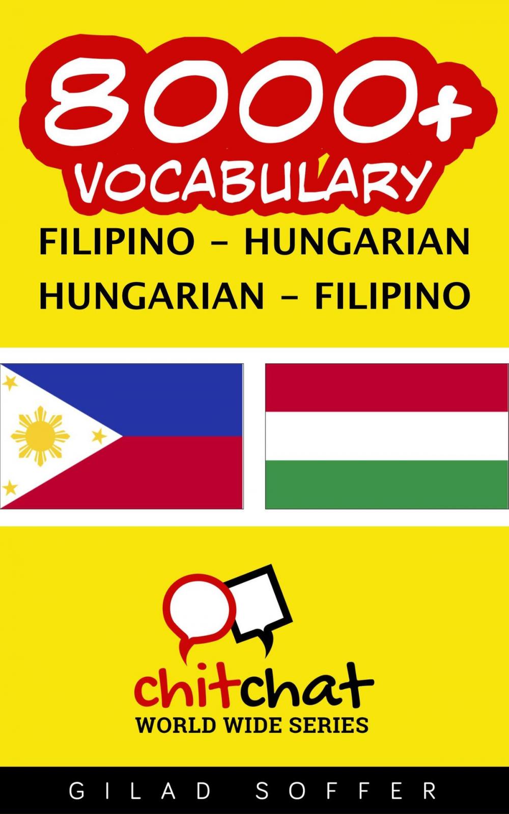 Big bigCover of 8000+ Vocabulary Filipino - Hungarian