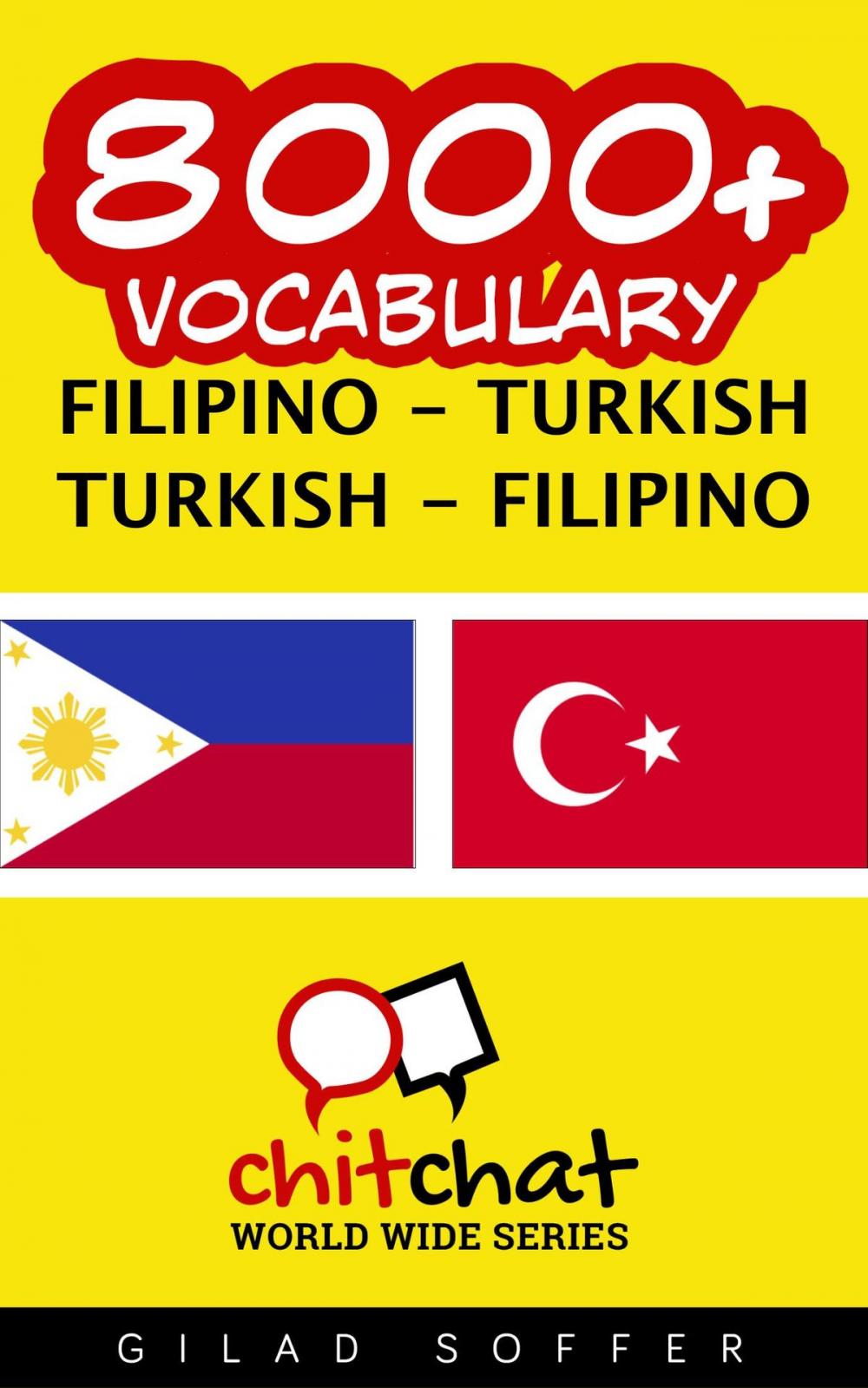 Big bigCover of 8000+ Vocabulary Filipino - Turkish