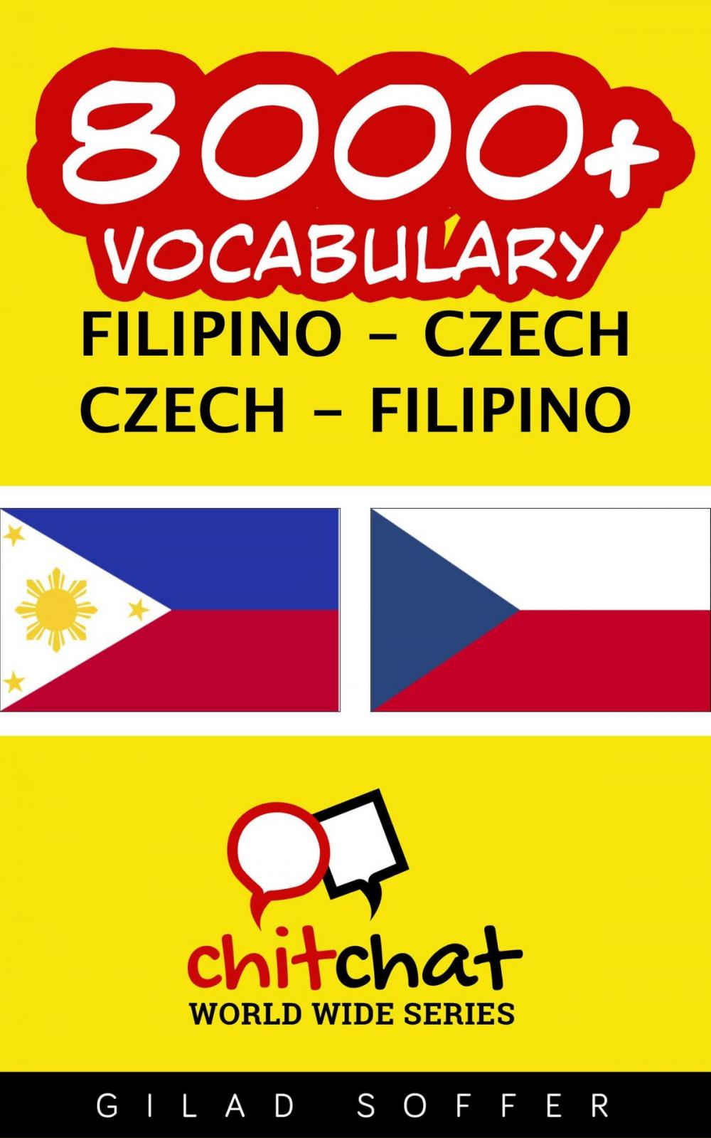 Big bigCover of 8000+ Vocabulary Filipino - Czech