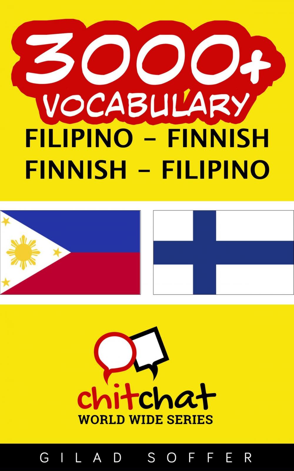 Big bigCover of 3000+ Vocabulary Filipino - Finnish