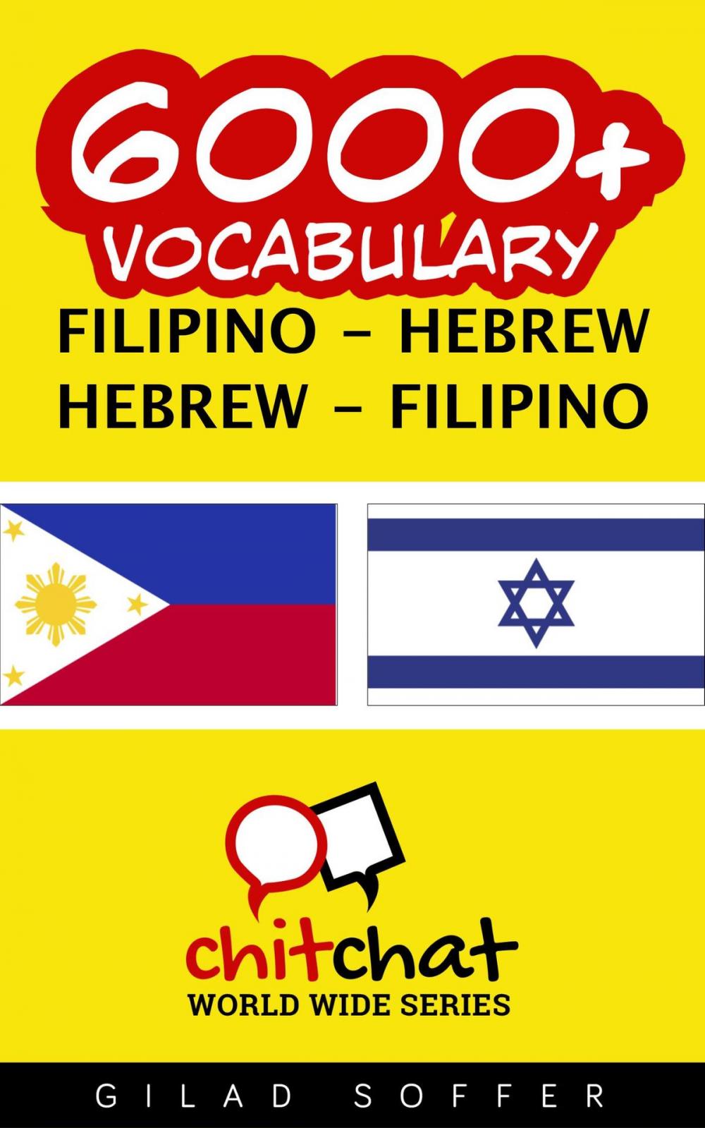 Big bigCover of 6000+ Vocabulary Filipino - Hebrew