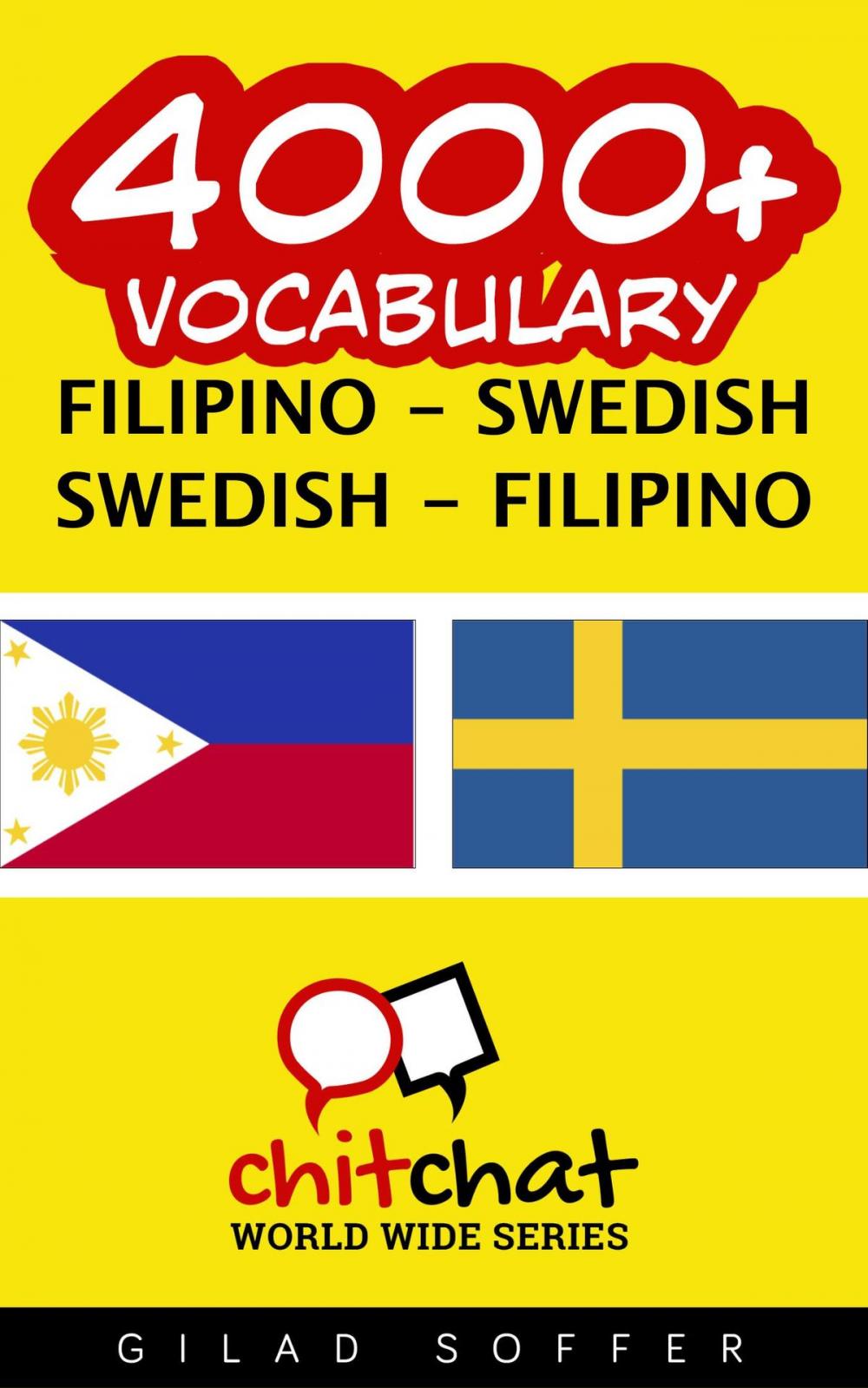 Big bigCover of 4000+ Vocabulary Filipino - Swedish