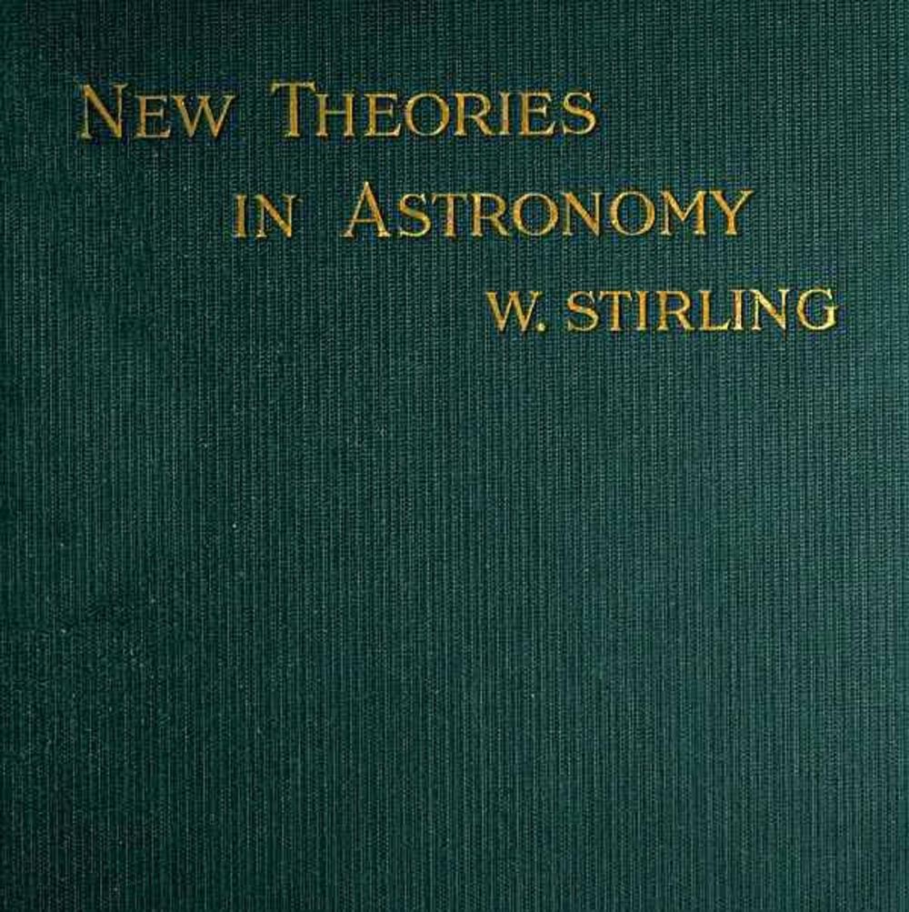 Big bigCover of New Theories in Astronomy