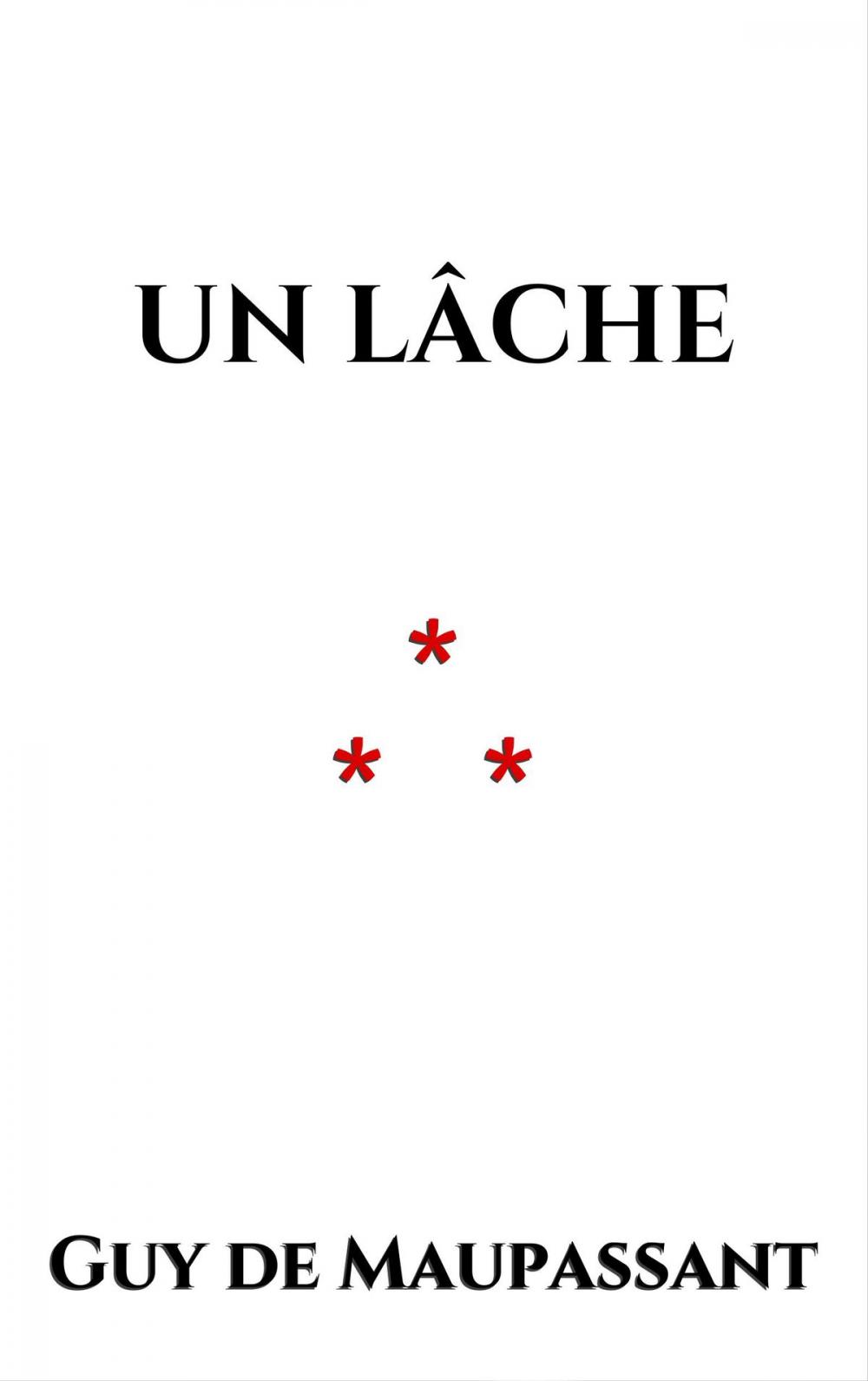 Big bigCover of Un lâche