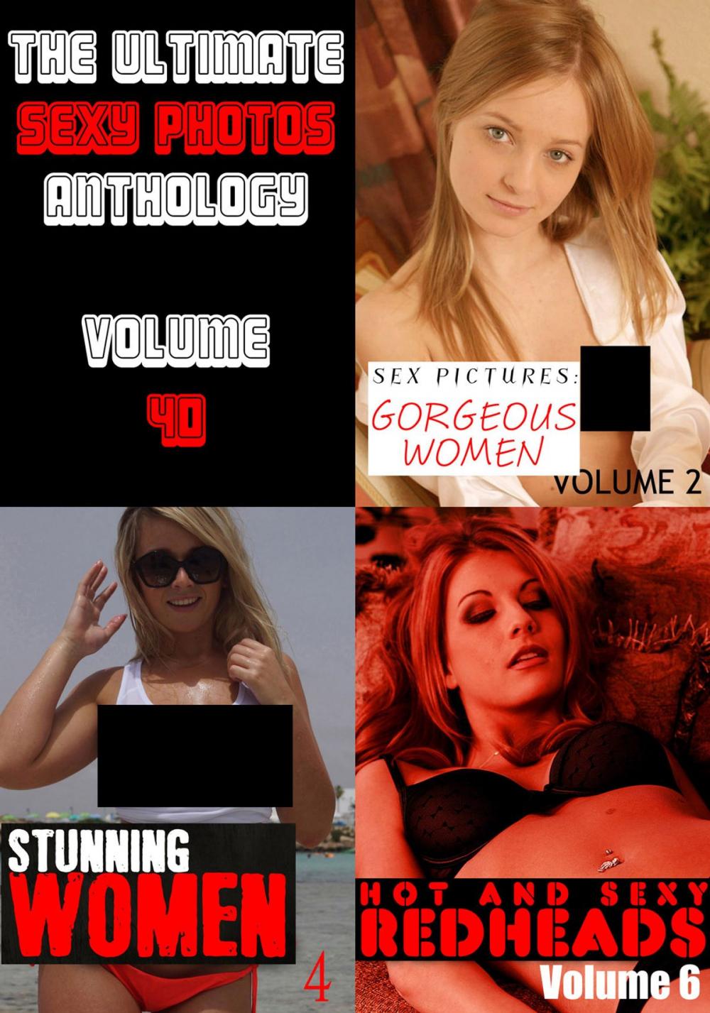 Big bigCover of The Ultimate Sexy Photos Anthology 40 - 3 books in one