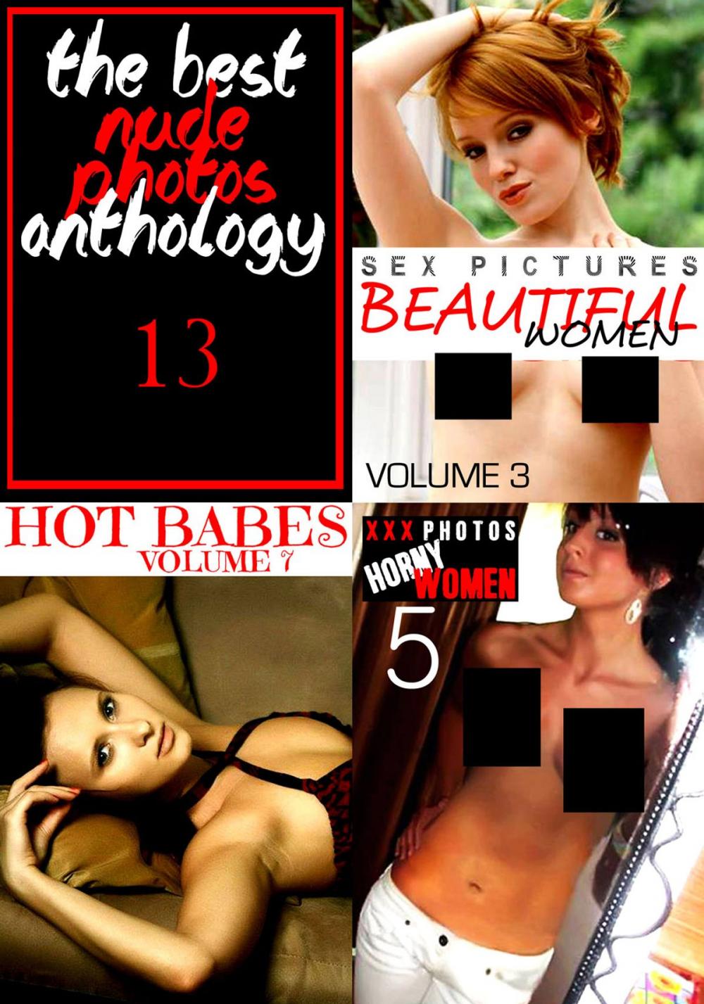 Big bigCover of The Best Nude Photos Anthology 13 - 3 books in one