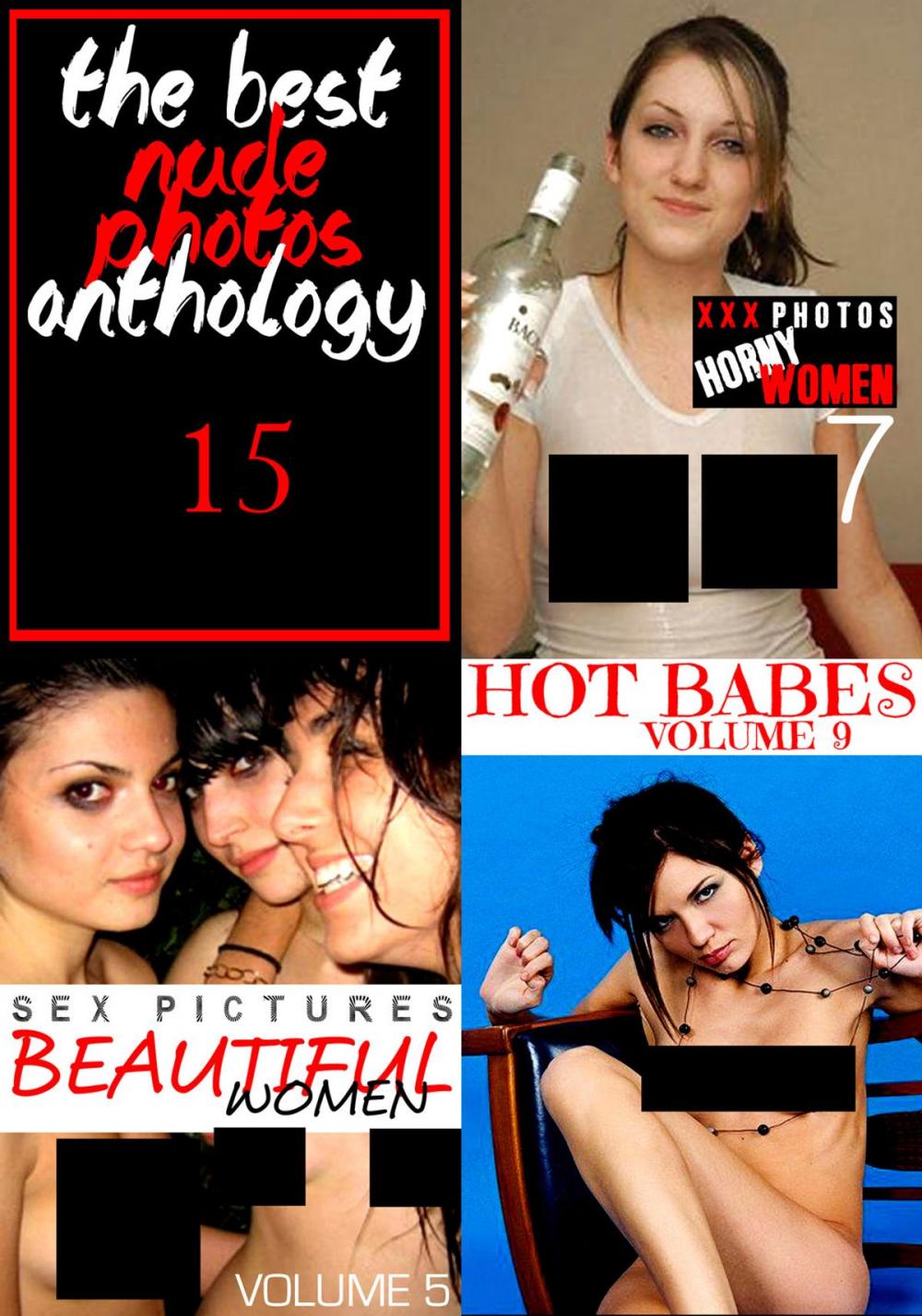 Big bigCover of The Best Nude Photos Anthology 15 - 3 books in one