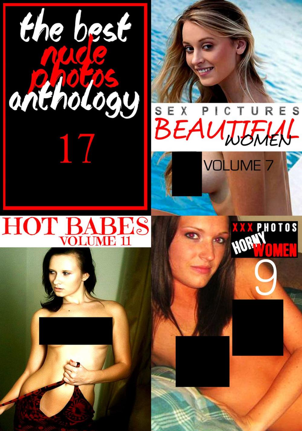 Big bigCover of The Best Nude Photos Anthology 17 - 3 books in one