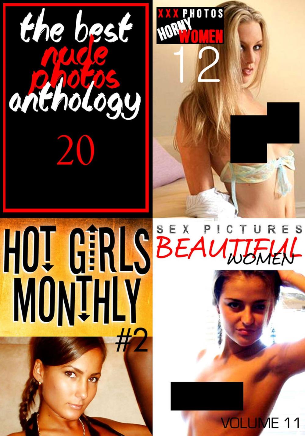 Big bigCover of The Best Nude Photos Anthology 20 - 3 books in one