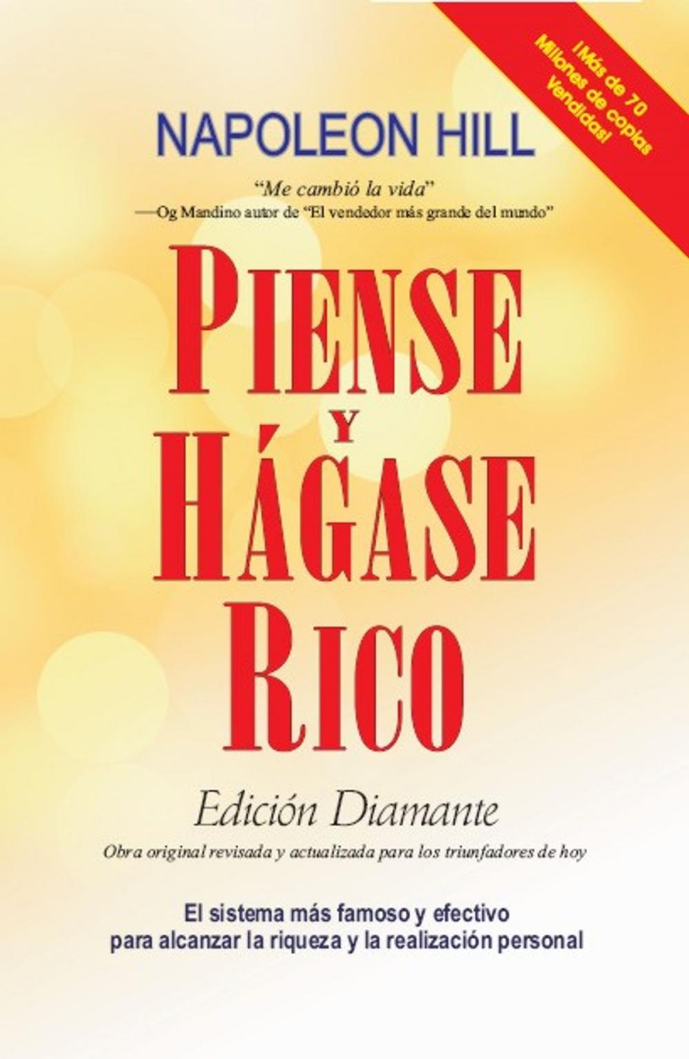 Big bigCover of Piense y Hagase Rico: Edicion Diamante