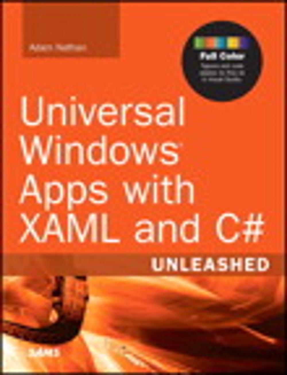 Big bigCover of Universal Windows Apps with XAML and C# Unleashed