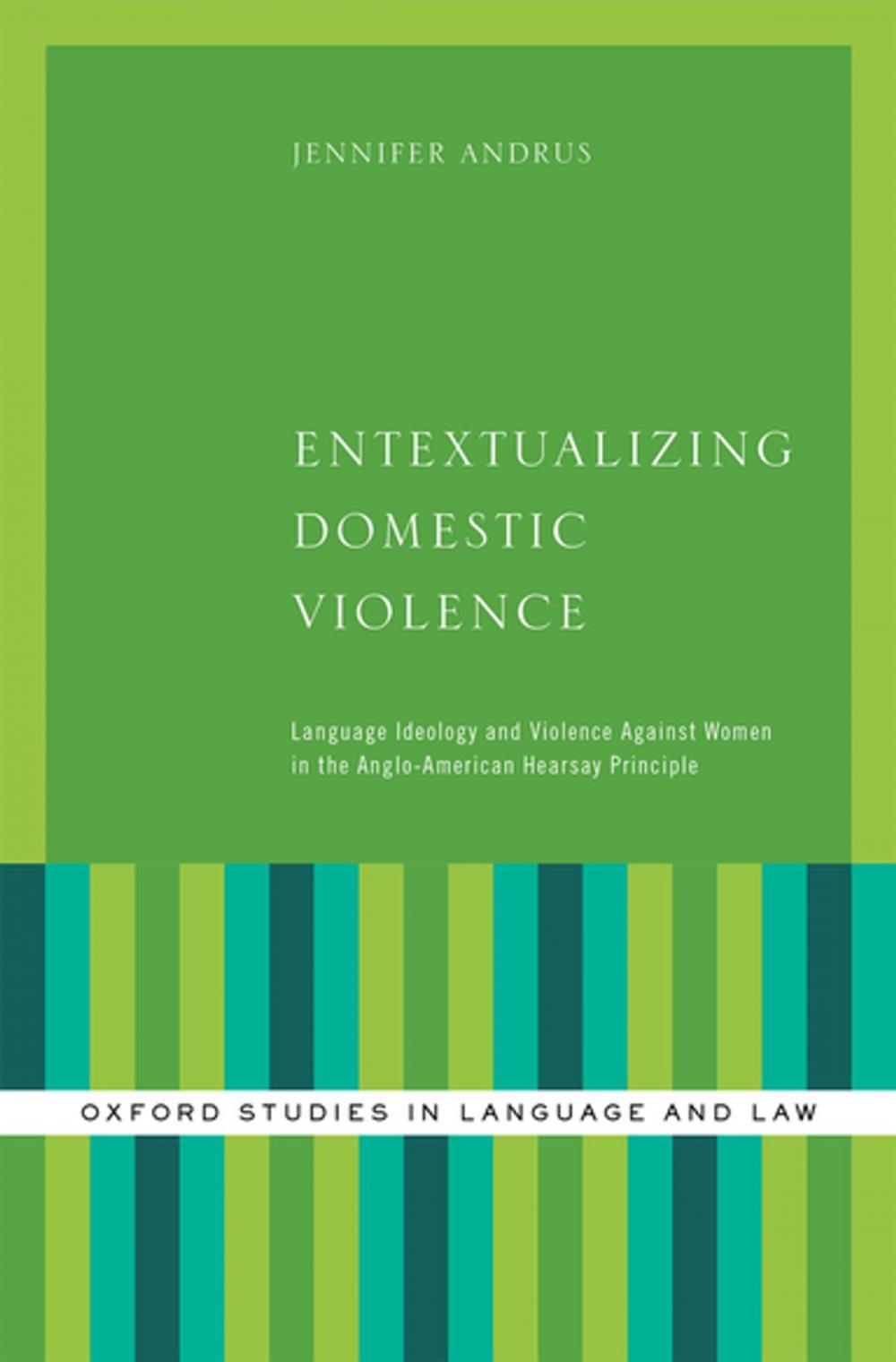 Big bigCover of Entextualizing Domestic Violence