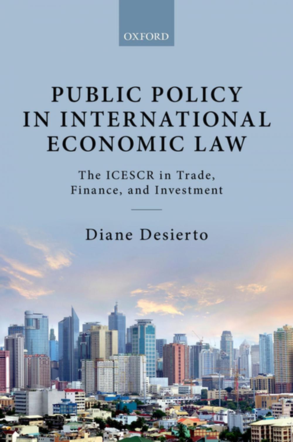 Big bigCover of Public Policy in International Economic Law