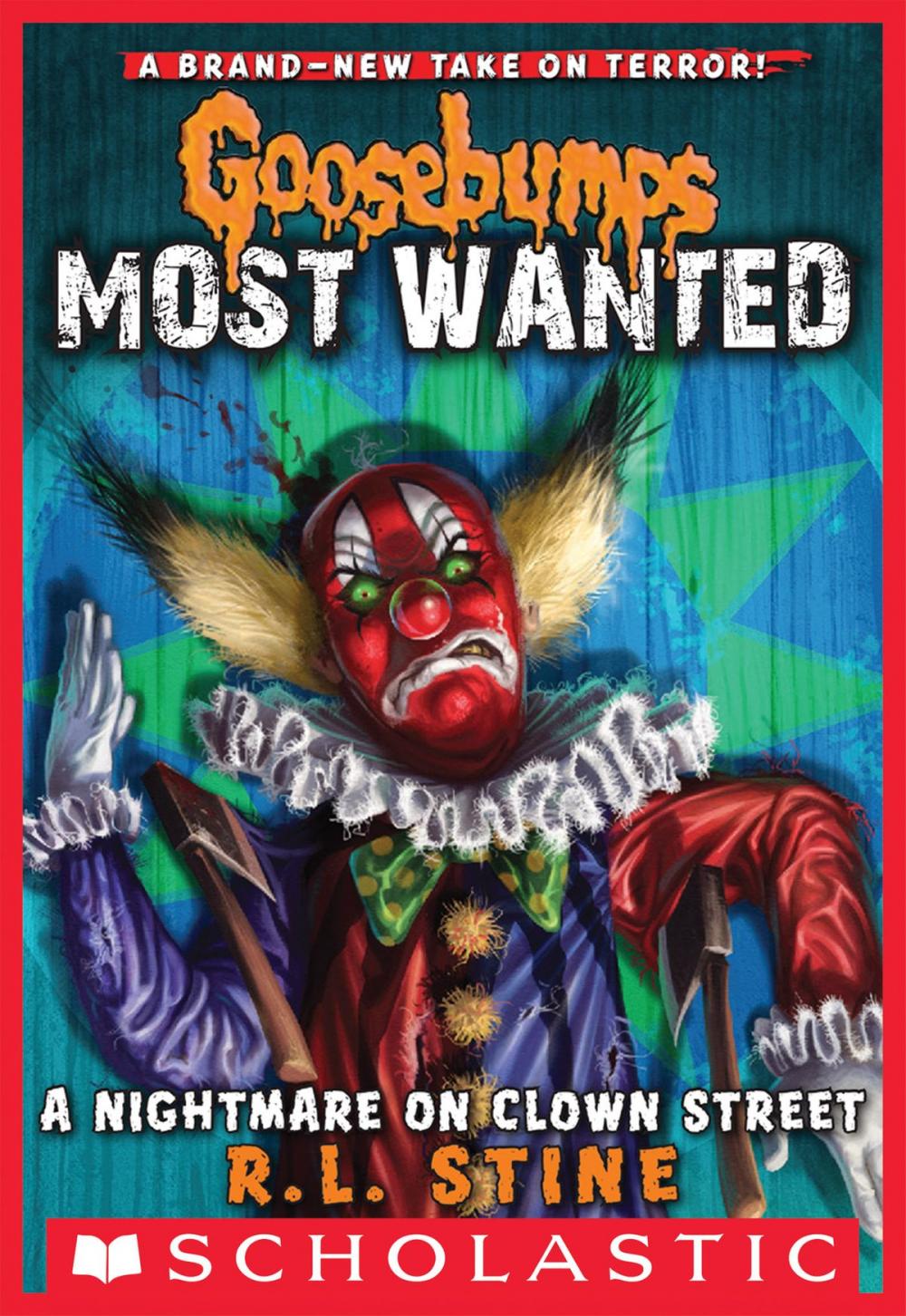 Big bigCover of A Nightmare on Clown Street (Goosebumps Most Wanted #7)