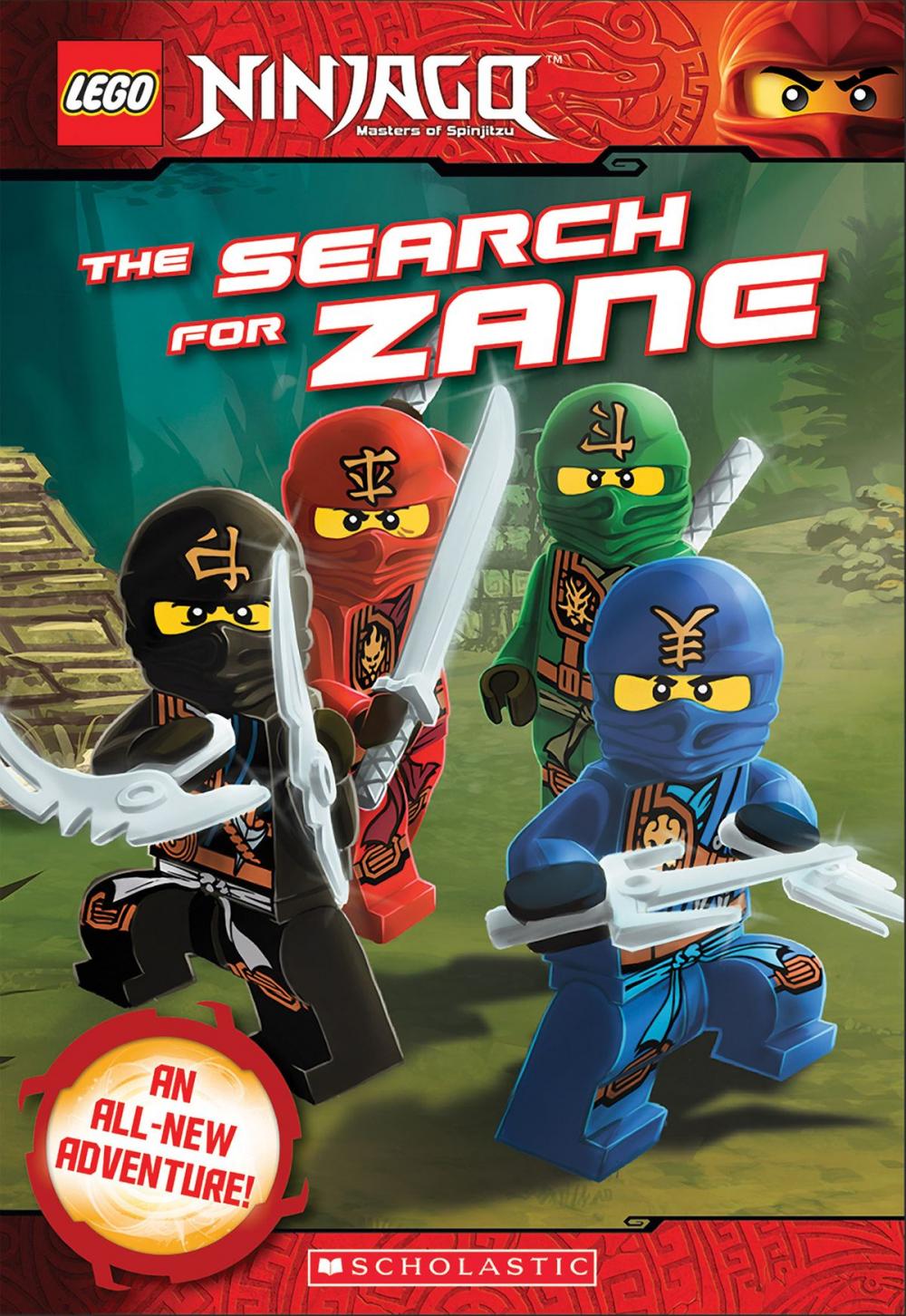 Big bigCover of LEGO Ninjago: The Search for Zane (Chapter Book #7)