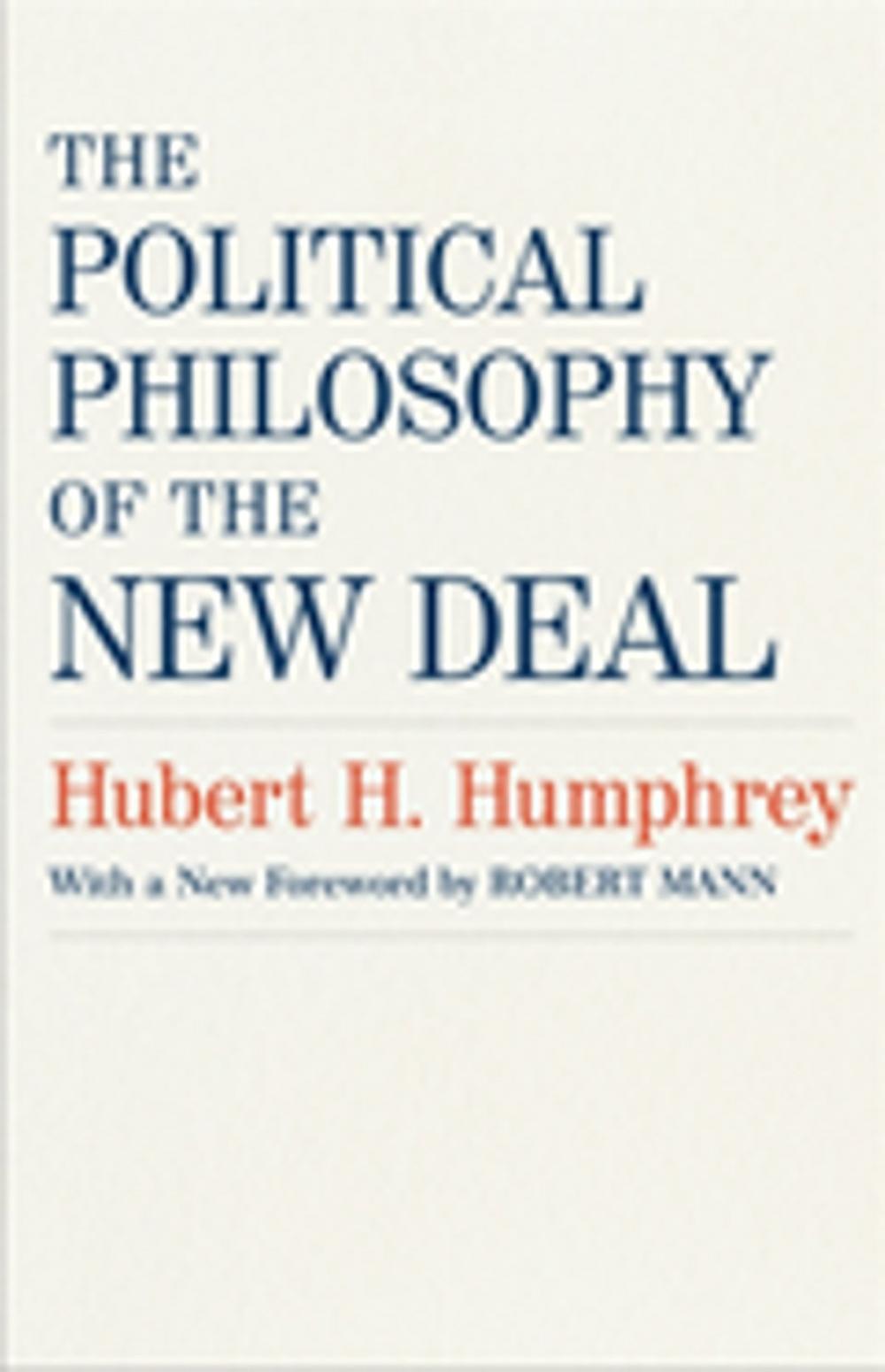 Big bigCover of The Political Philosophy of the New Deal