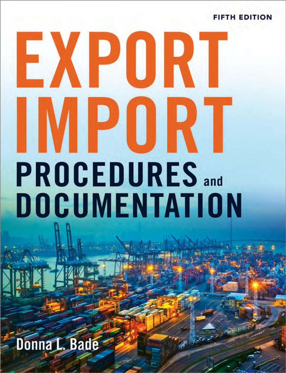 Big bigCover of Export/Import Procedures and Documentation