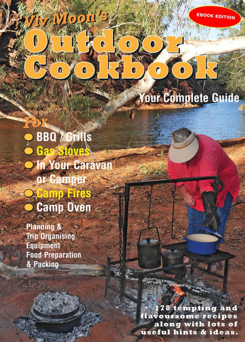 Big bigCover of Viv Moon’s OUTDOOR COOKBOOK