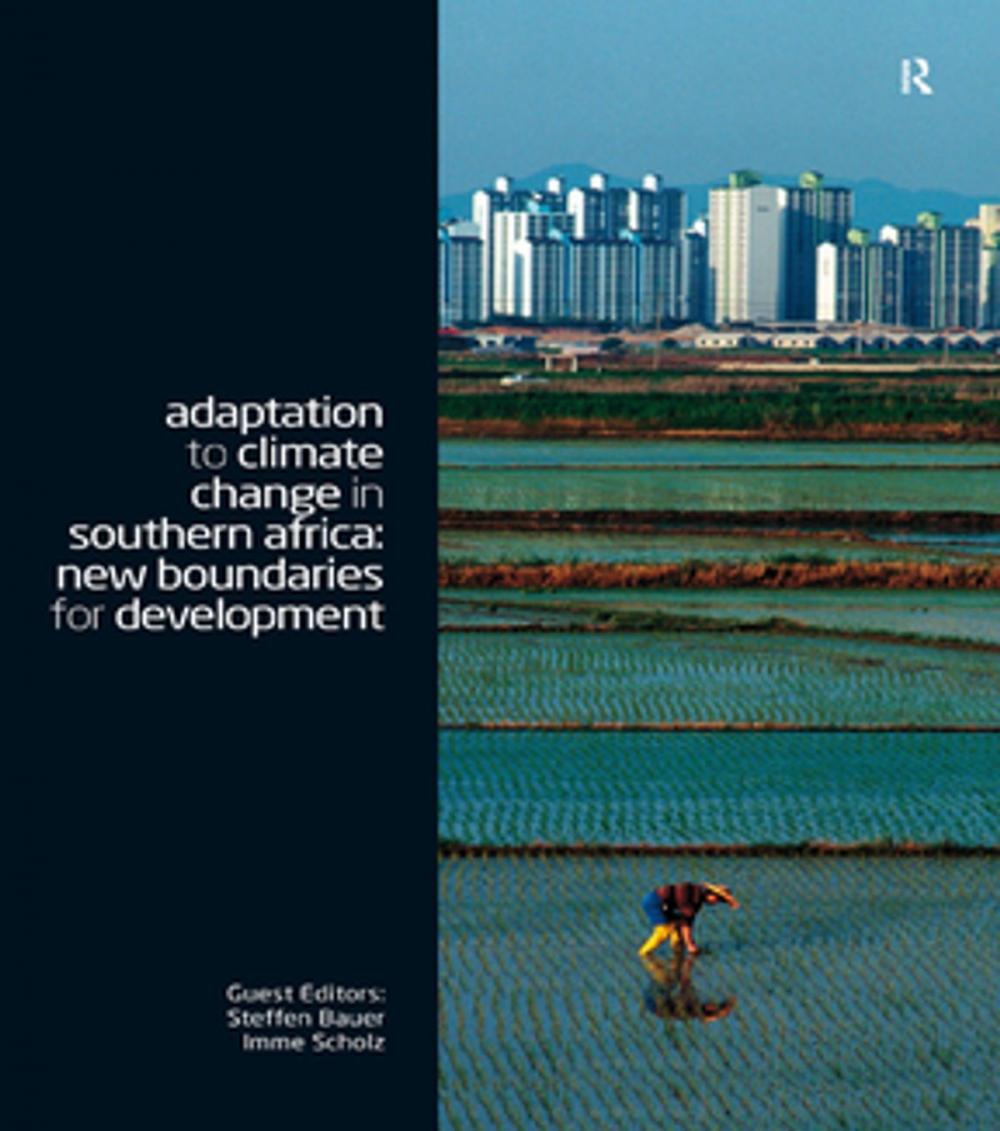 Big bigCover of Adaptation to Climate Change in Southern Africa