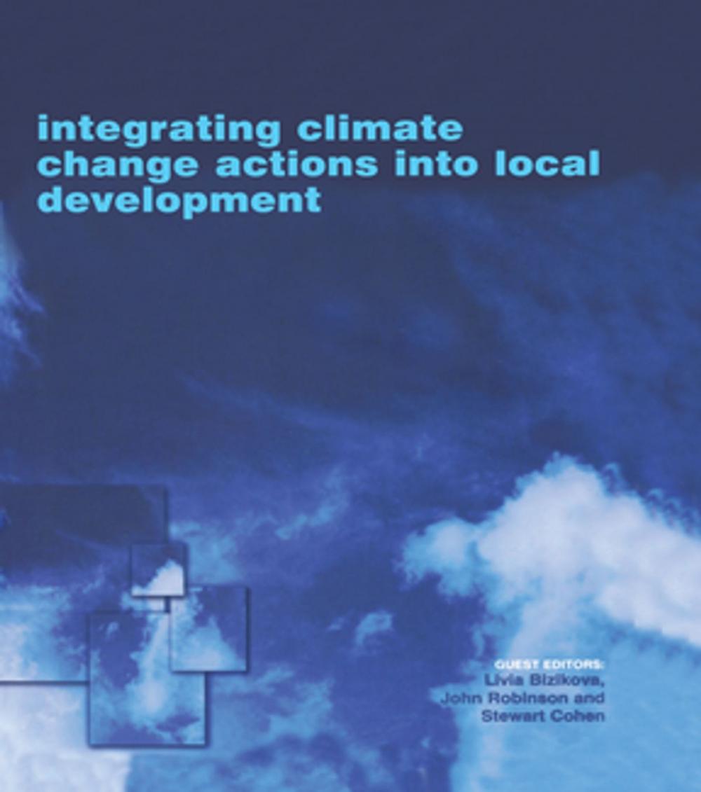 Big bigCover of Integrating Climate Change Actions into Local Development