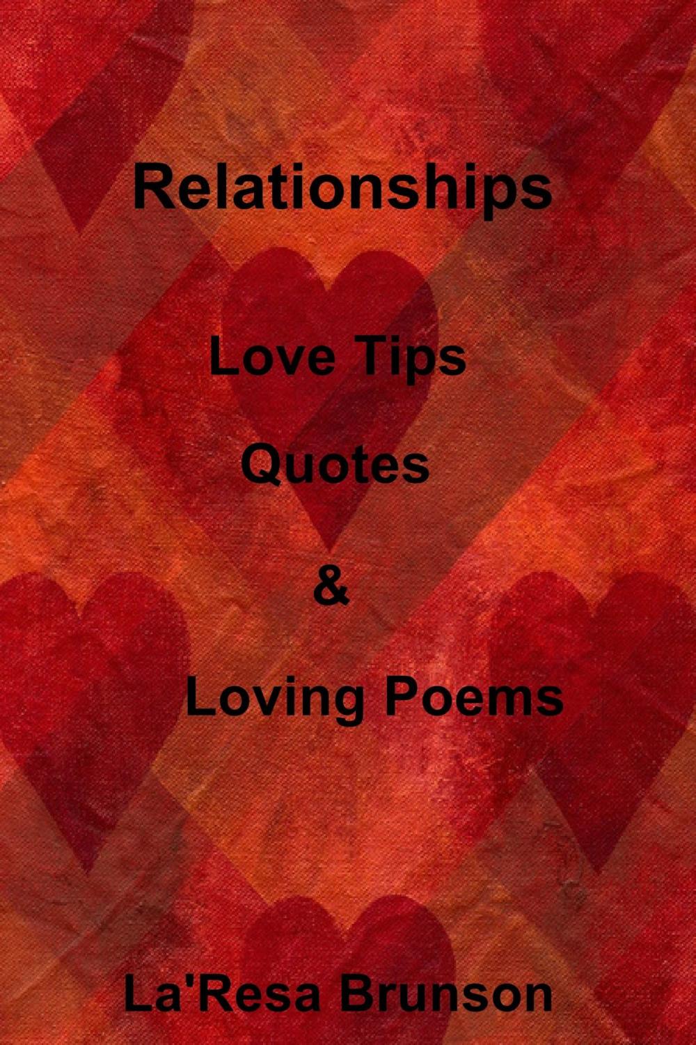 Big bigCover of Relationships: Love Tips, Quotes & Loving Poems