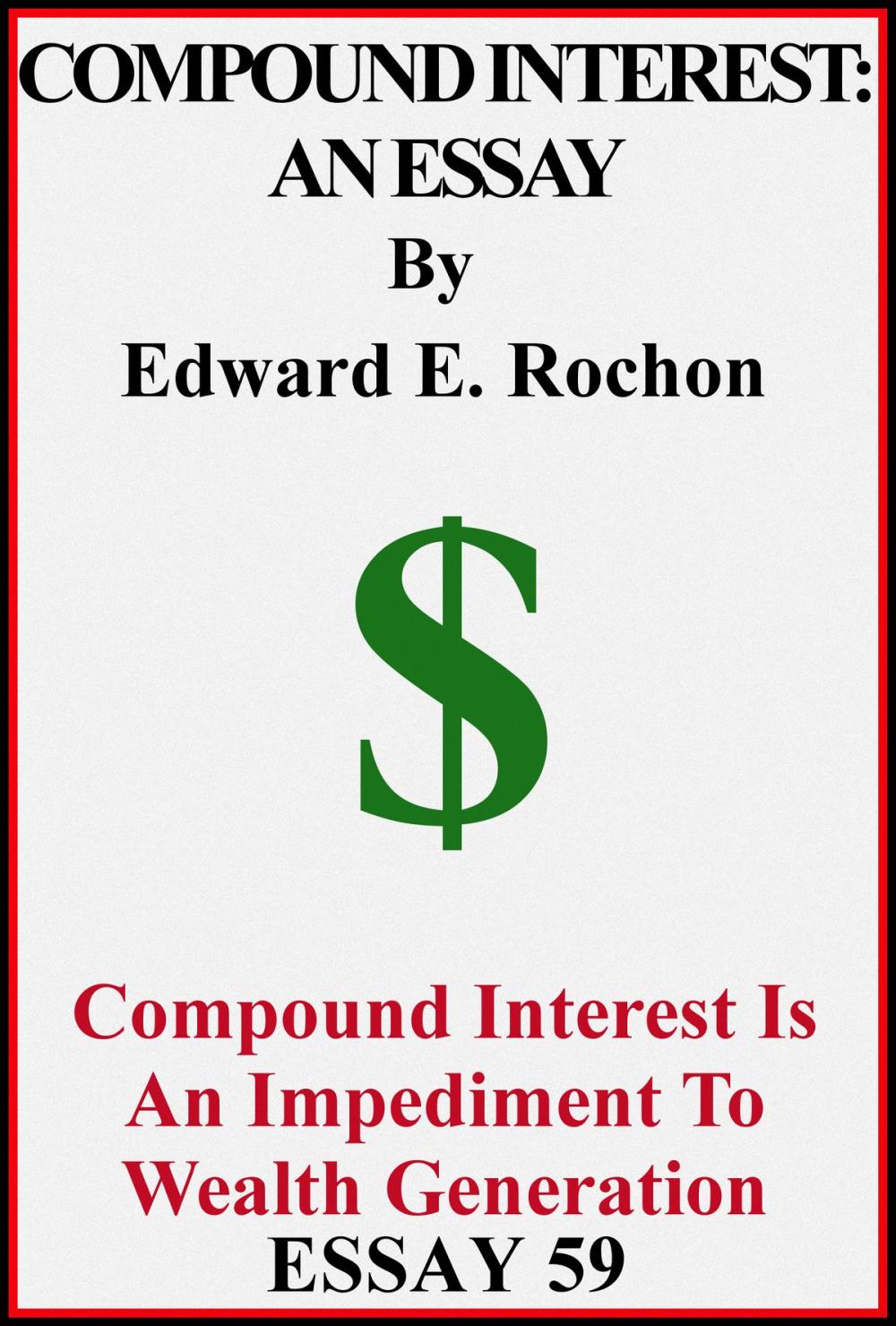 Big bigCover of Compound Interest: An Essay