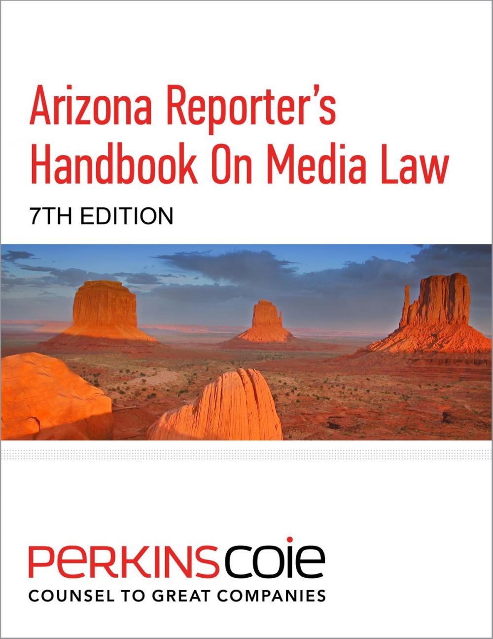 Big bigCover of Arizona Reporter's Handbook On Media Law