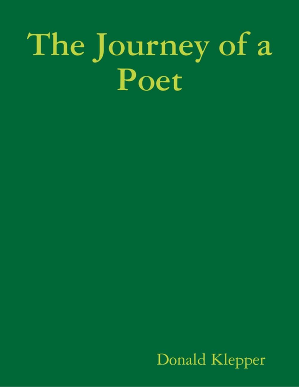 Big bigCover of The Journey of a Poet