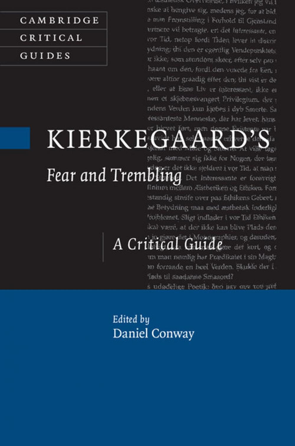 Big bigCover of Kierkegaard's Fear and Trembling